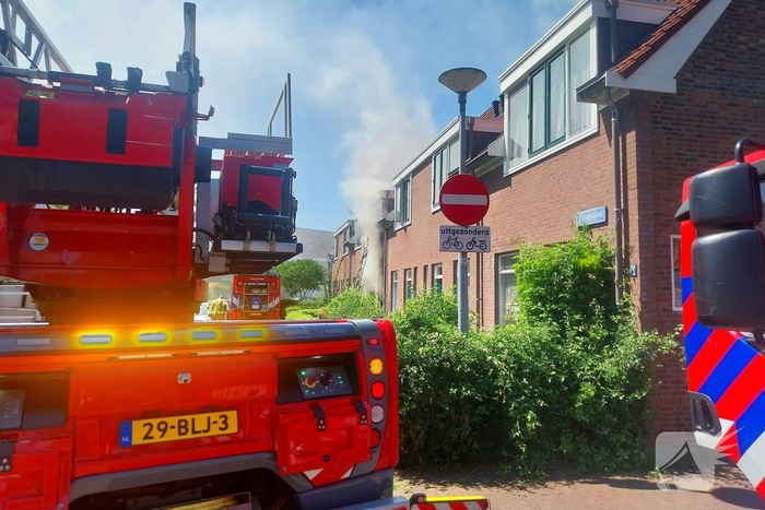 Flinke rookontwikkeling bij brand