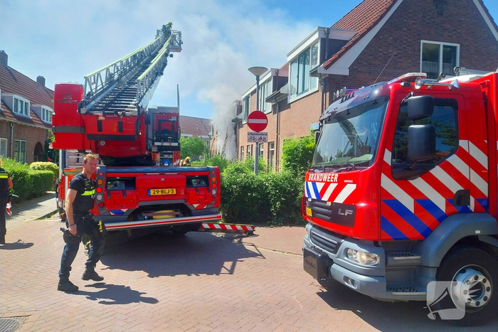 Flinke rookontwikkeling bij brand