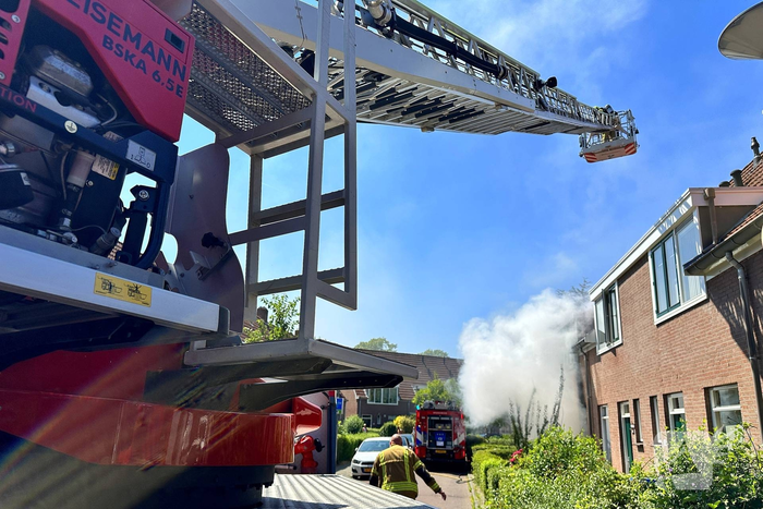 Flinke rookontwikkeling bij brand