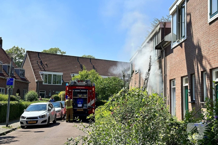 Flinke rookontwikkeling bij brand