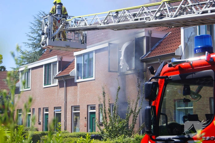 Flinke rookontwikkeling bij brand