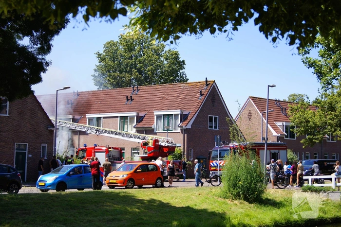 Flinke rookontwikkeling bij brand