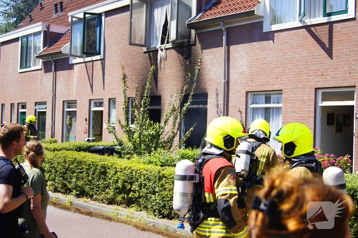 Flinke rookontwikkeling bij brand