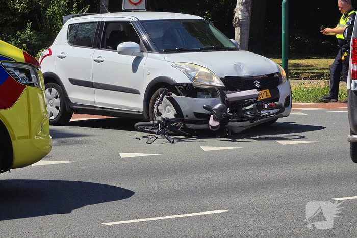 Fietser aangereden door automobilist