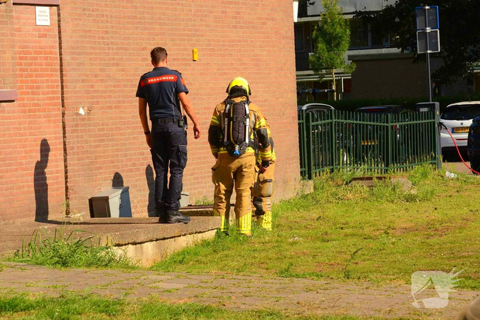 Brandweer doet onderzoek naar gaslucht