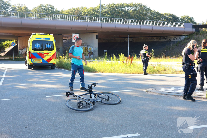 Wielrenner gewond bij aanrijding met auto