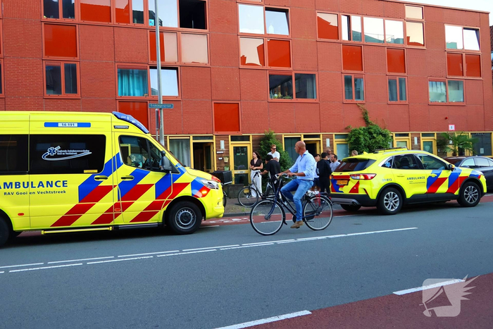 Aanhouding na conflict na aanrijding tussen fietsers
