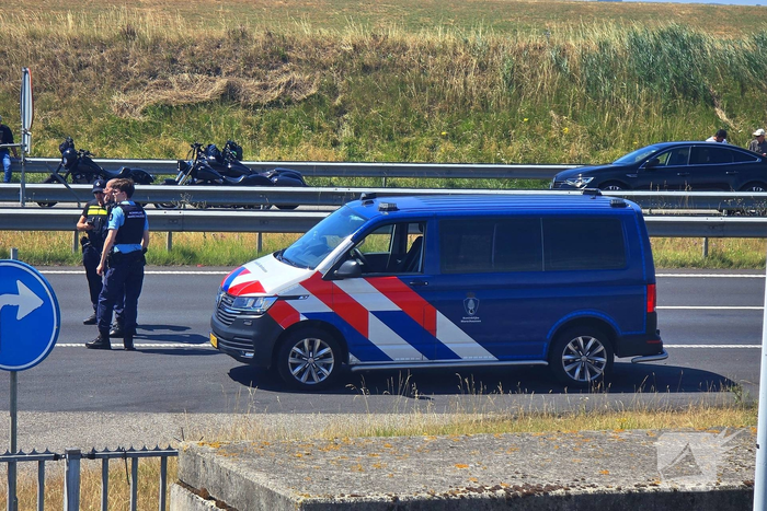 Brand in caravan leidt tot afsluiting tunnel