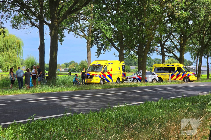 Scooterrijder gewond na harde val