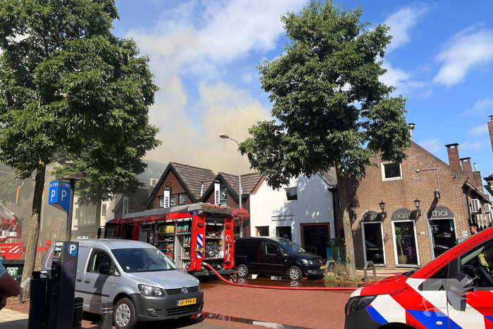 Zeer grote brand in Meppel leidt tot evacuatie