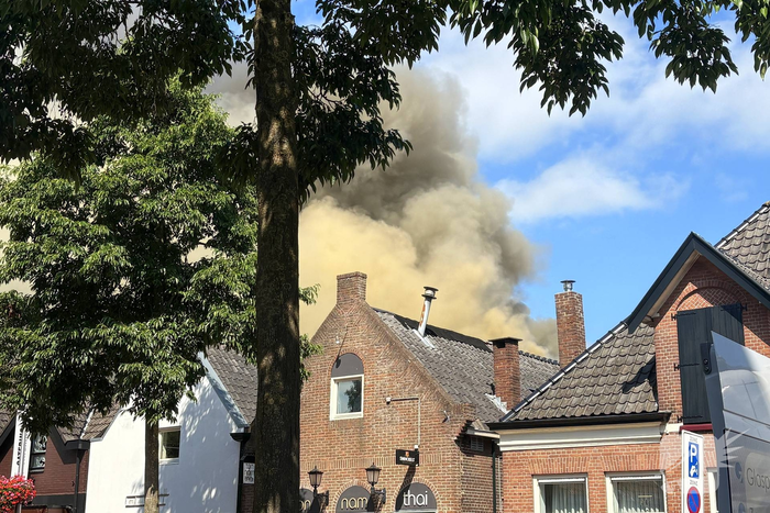 Zeer grote brand in Meppel leidt tot evacuatie