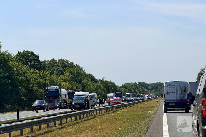 Meerdere auto's betrokken bij ongeval op snelweg