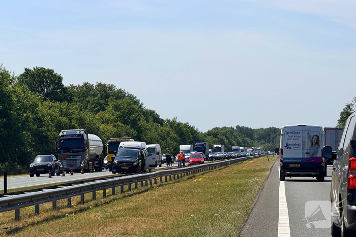 Meerdere auto's betrokken bij ongeval op snelweg