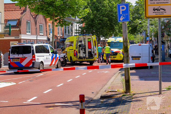 Scooterrijder gewond bij aanrijding met auto