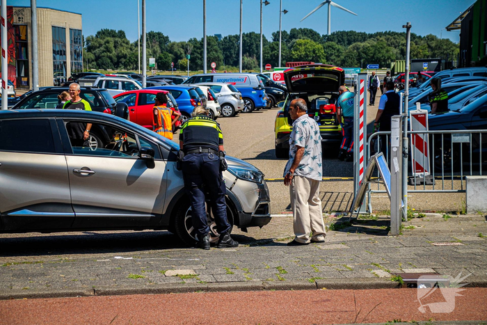 Aanrijding tussen scooter en auto