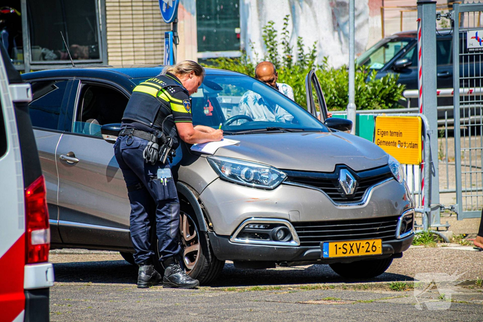 Aanrijding tussen scooter en auto