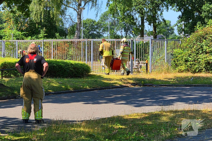 Lekkage bij gasdrukregelstation van netbeheerder