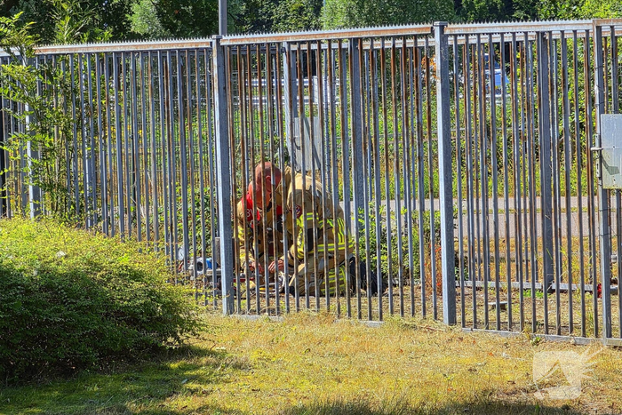 Lekkage bij gasdrukregelstation van netbeheerder