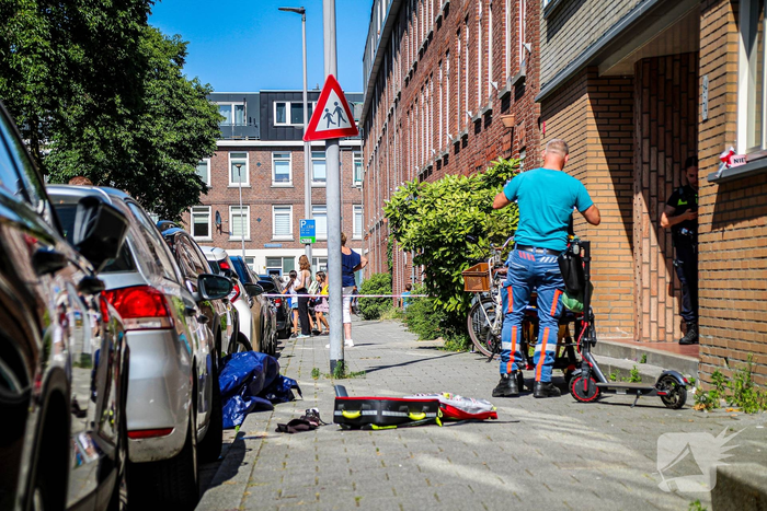 Plaats delict na melding steekpartij