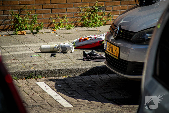 Plaats delict na melding steekpartij