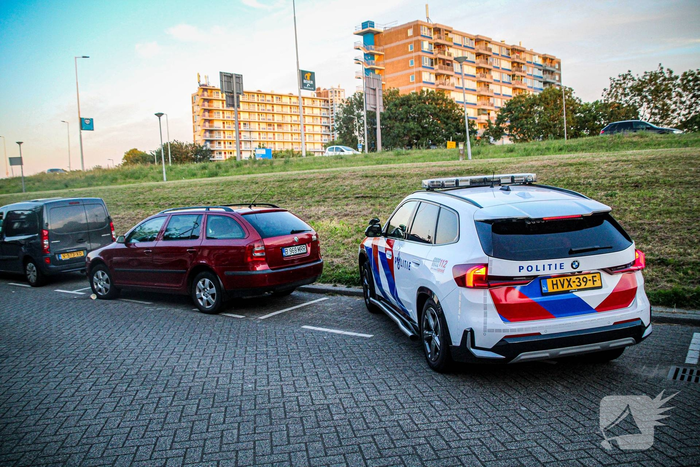 Aanhouding na ontdekking van gestolen goederen