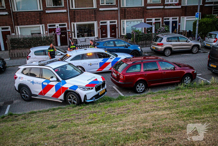 Aanhouding na ontdekking van gestolen goederen