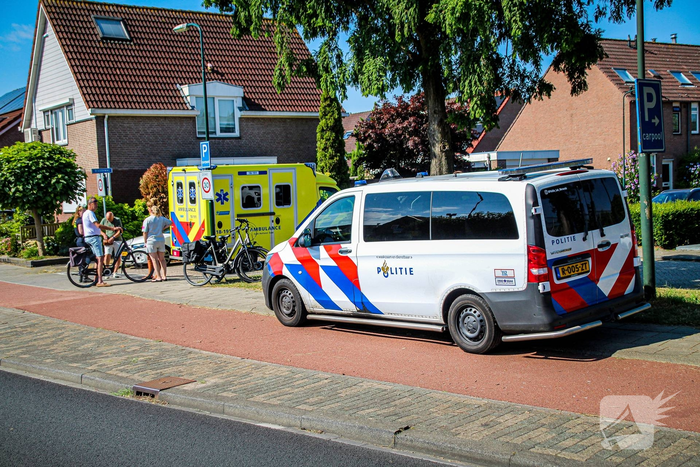 Fietser gewond na aanrijding met auto