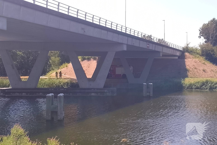 Hulpdiensten reageren snel op brand in riet