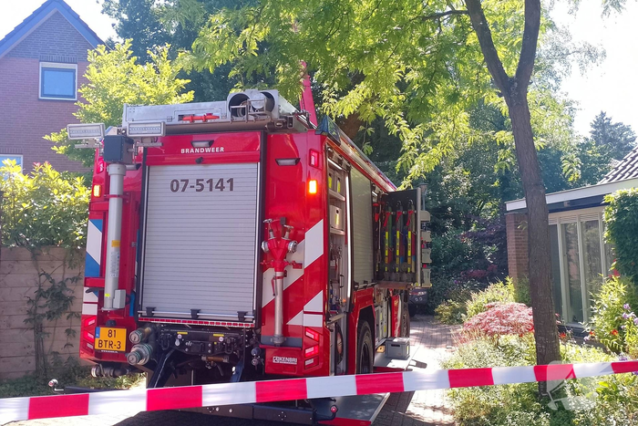Stormschade leidt tot brandweeractie