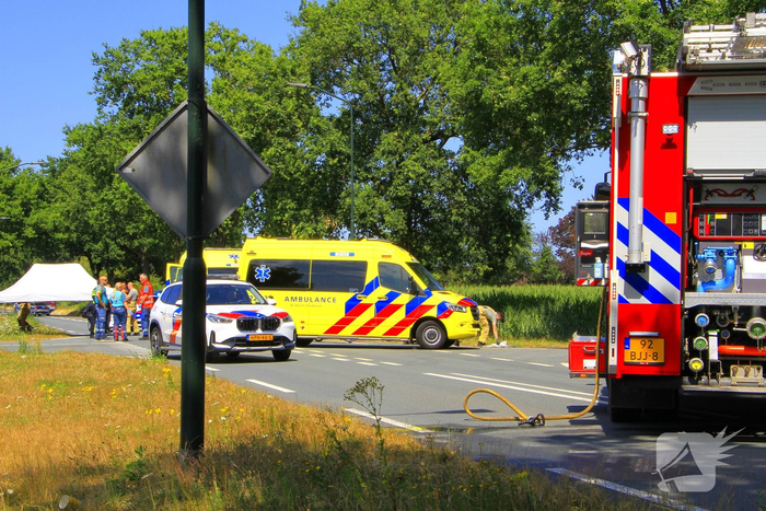 Fietser ernstig gewond bij aanrijding