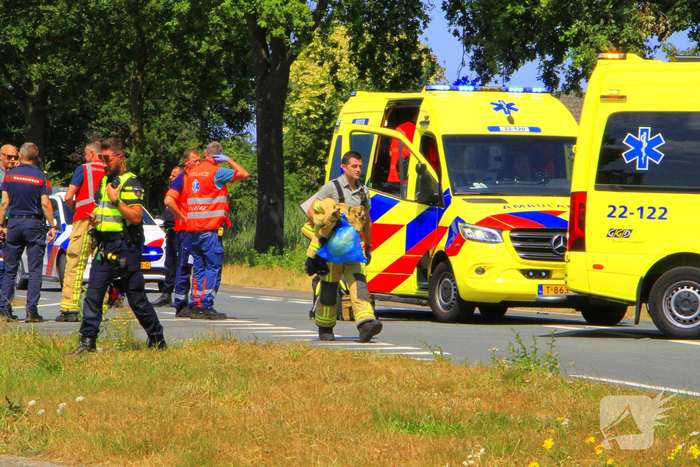 Fietser ernstig gewond bij aanrijding