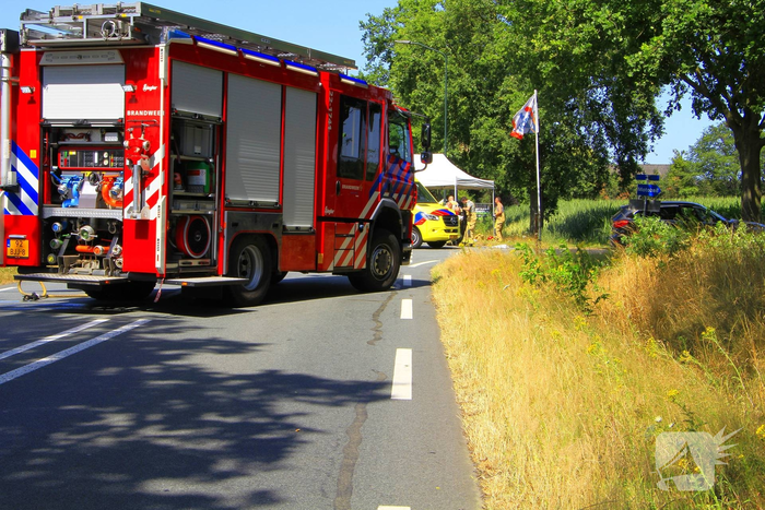 Fietser ernstig gewond bij aanrijding