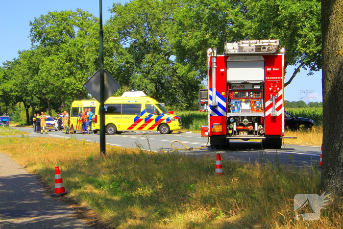 Fietser ernstig gewond bij aanrijding