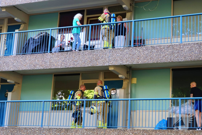 Brandweer onderzoekt gaslucht