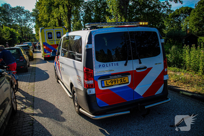 Aanrijding tussen scooterrijder en automobilist