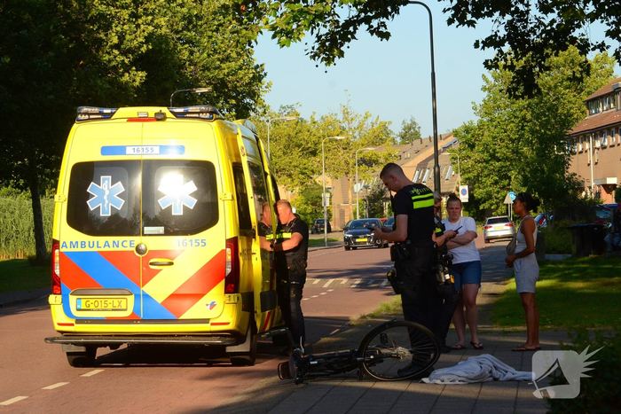 Ongeval tussen fietser en auto