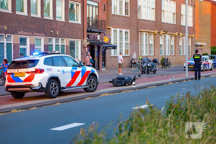 Scooterongeval leidt tot gewonden