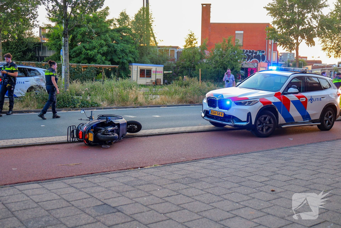 Scooterongeval leidt tot gewonden
