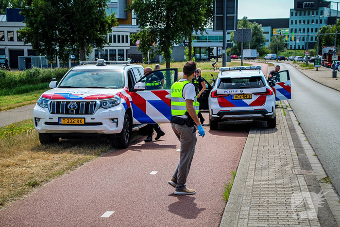 Steekincident leidt tot grote politie-inzet