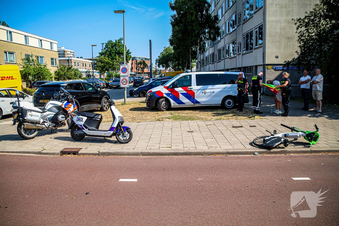 Fietser gewond bij aanrijding met andere weggebruiker