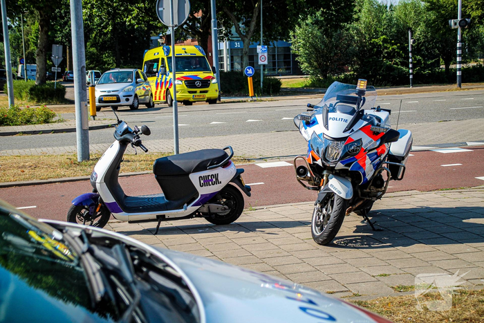 Fietser gewond bij aanrijding met andere weggebruiker