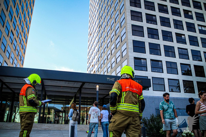 Zeer grote brand in appartementencomplex