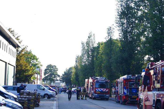 Zeer grote brand in appartementencomplex
