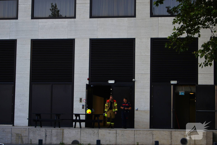 Zeer grote brand in appartementencomplex