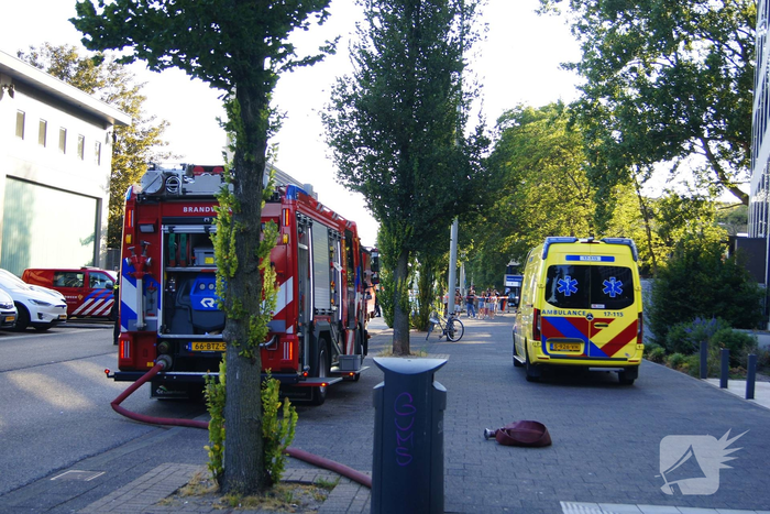 Zeer grote brand in appartementencomplex