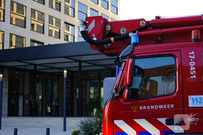 Zeer grote brand in appartementencomplex