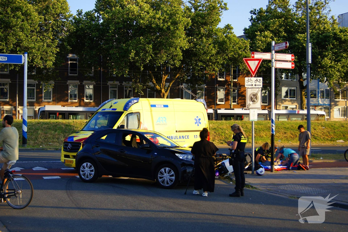 Ongeval met scooter leidt tot ziekenhuisopname