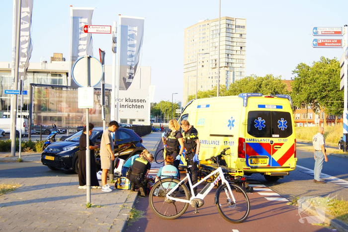 Ongeval met scooter leidt tot ziekenhuisopname