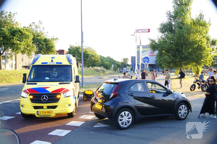 Ongeval met scooter leidt tot ziekenhuisopname