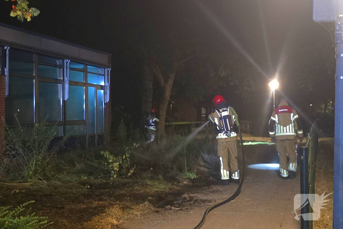 Buitenbrand snel onder controle